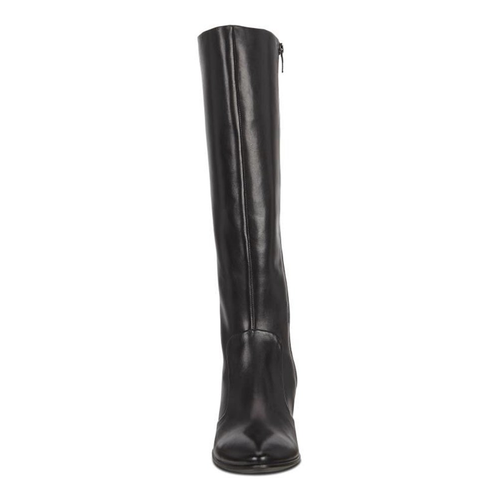 Botas Mujer - ECCO Shape 45 High-Cut Pointy Sleek 2.0 - Negros - HIM148392